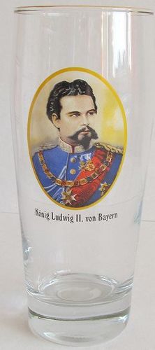 König Ludwig II Bierglas, 0,5L